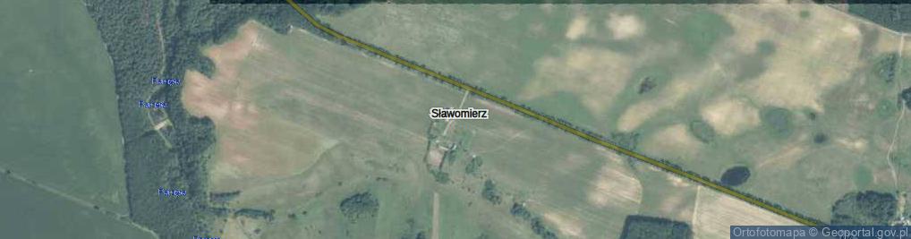 Zdjęcie satelitarne Sławomierz ul.