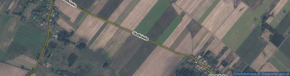 Zdjęcie satelitarne Słodkówko ul.