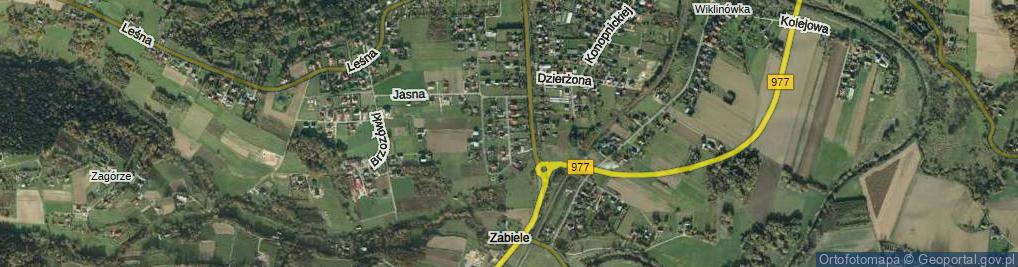 Zdjęcie satelitarne Słoneczna ul.