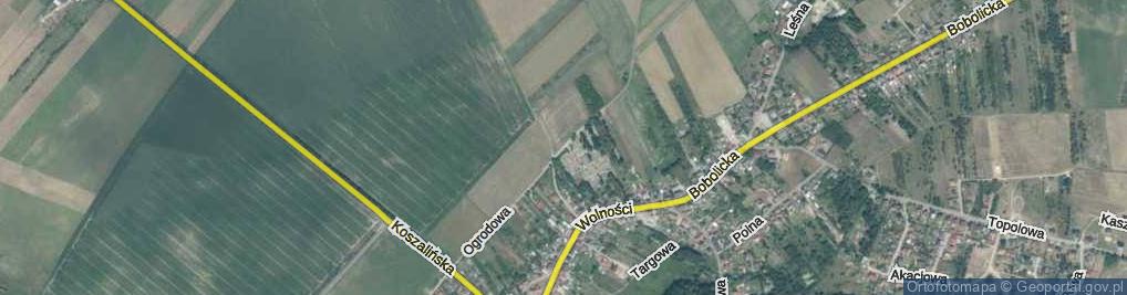 Zdjęcie satelitarne Słoneczna ul.