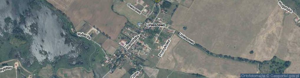 Zdjęcie satelitarne Słoneczna ul.