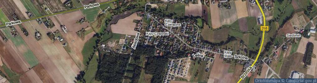 Zdjęcie satelitarne Słoneczna ul.