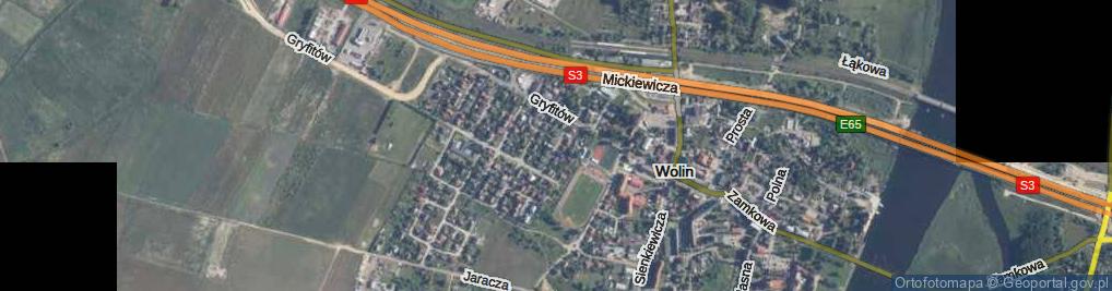 Zdjęcie satelitarne Słoneczna ul.