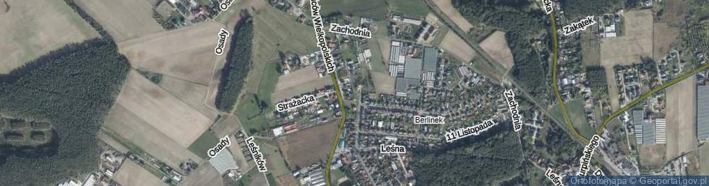 Zdjęcie satelitarne Słoneczna ul.