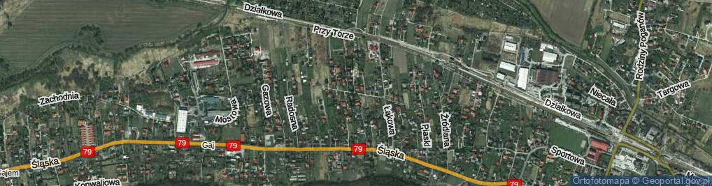 Zdjęcie satelitarne Słoneczna ul.