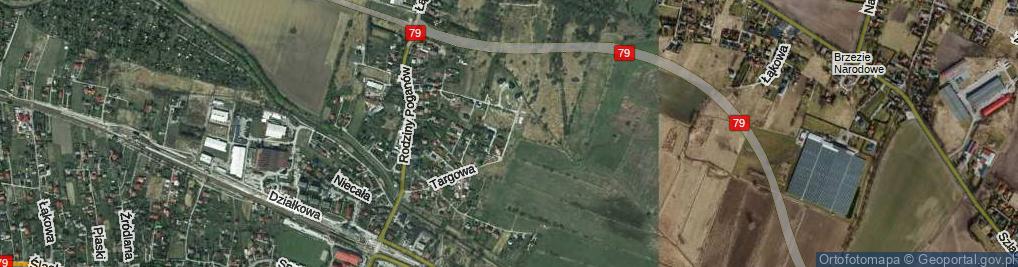 Zdjęcie satelitarne Śliczna ul.