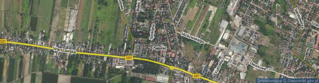 Zdjęcie satelitarne Słoneczna ul.