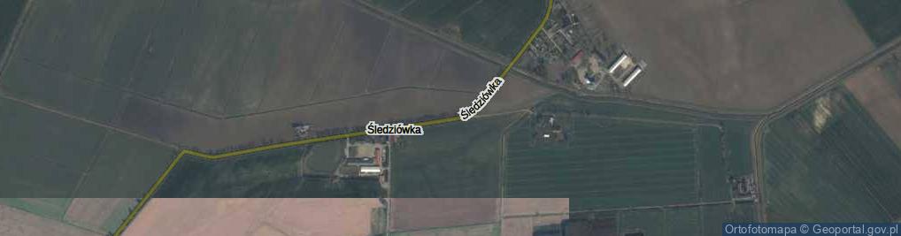 Zdjęcie satelitarne Śledziówka ul.