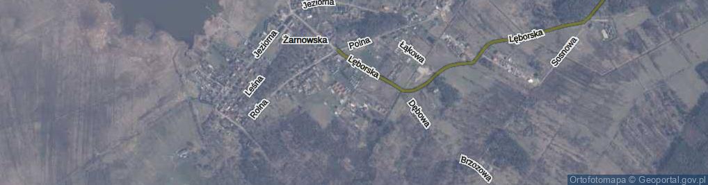 Zdjęcie satelitarne Słowińska ul.