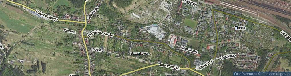 Zdjęcie satelitarne Smolna ul.