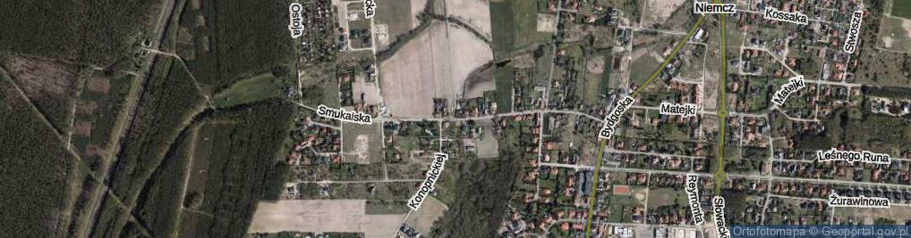 Zdjęcie satelitarne Smukalska ul.