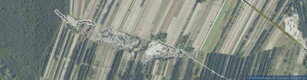 Zdjęcie satelitarne Smerdyna ul.