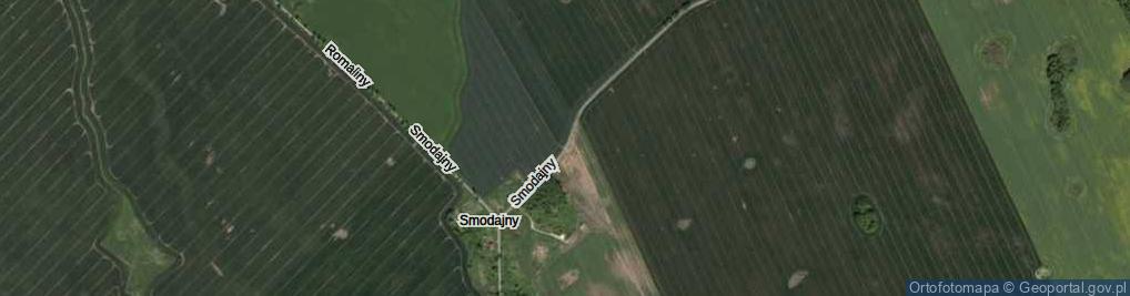 Zdjęcie satelitarne Smodajny ul.