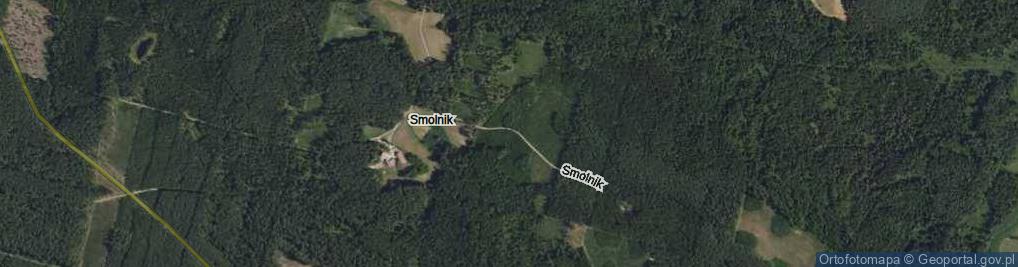 Zdjęcie satelitarne Smolnik ul.