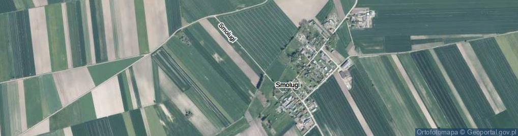 Zdjęcie satelitarne Smolugi ul.