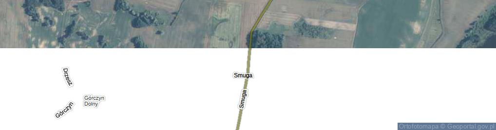 Zdjęcie satelitarne Smuga ul.