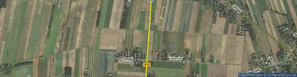 Zdjęcie satelitarne Smugi ul.
