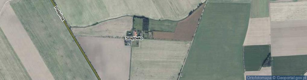Zdjęcie satelitarne Smętówko ul.