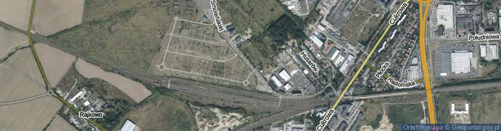 Zdjęcie satelitarne Smoleńskiej-Jachny Janiny ul.