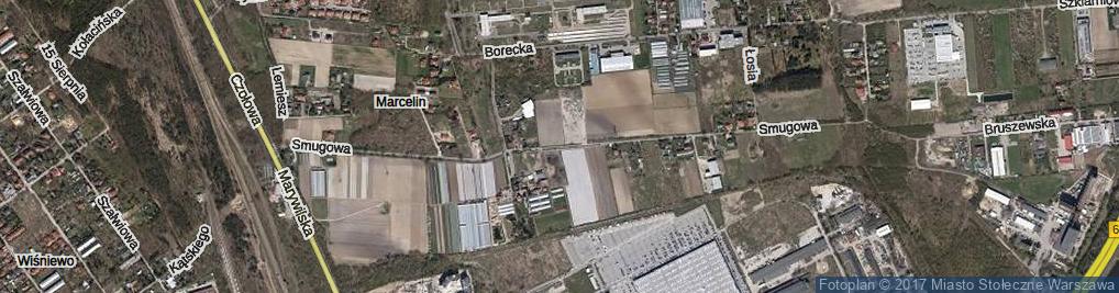 Zdjęcie satelitarne Smugowa ul.