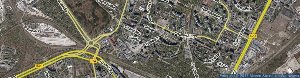 Zdjęcie satelitarne Smoleńska ul.