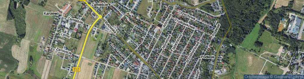 Zdjęcie satelitarne Śniadeckich ul.