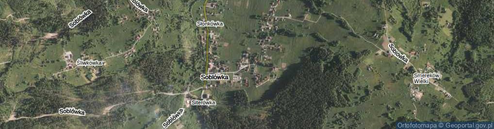 Zdjęcie satelitarne Snokówka ul.