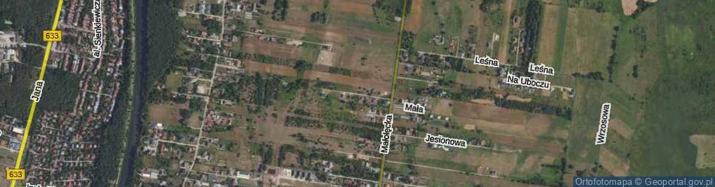 Zdjęcie satelitarne Sosenkowa ul.