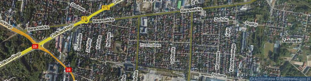 Zdjęcie satelitarne Sobolewska ul.