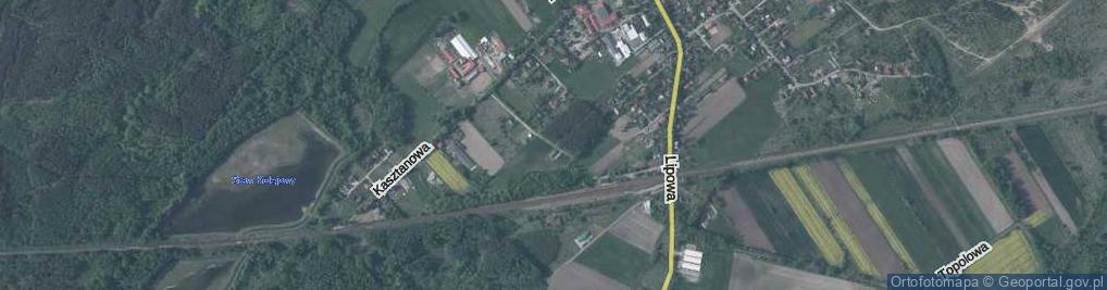 Zdjęcie satelitarne Sosnowa ul.