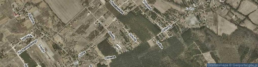 Zdjęcie satelitarne Sokola ul.