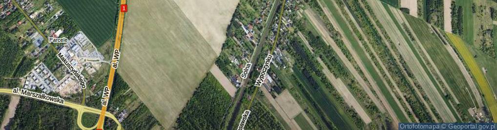 Zdjęcie satelitarne Solna ul.