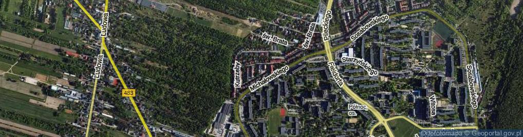 Zdjęcie satelitarne Sosnkowskiego Kazimierza, gen. ul.