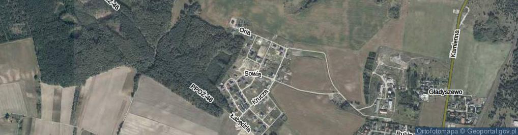 Zdjęcie satelitarne Sokola ul.