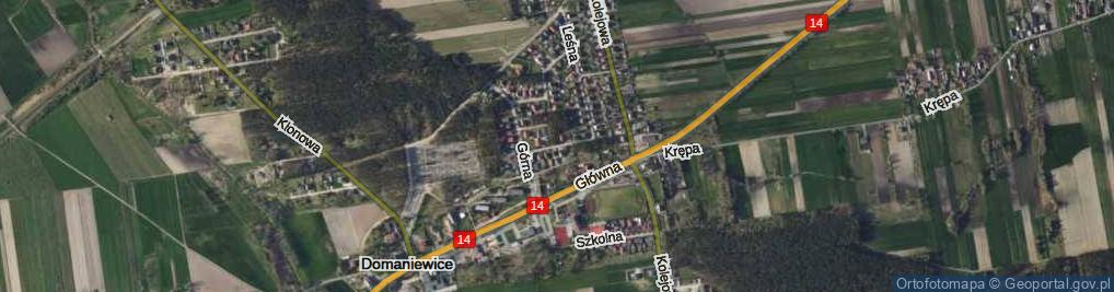 Zdjęcie satelitarne Sosnowa ul.