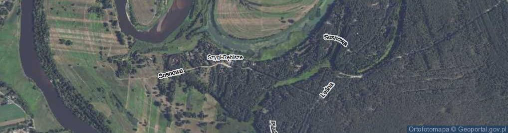 Zdjęcie satelitarne Sosnowa ul.
