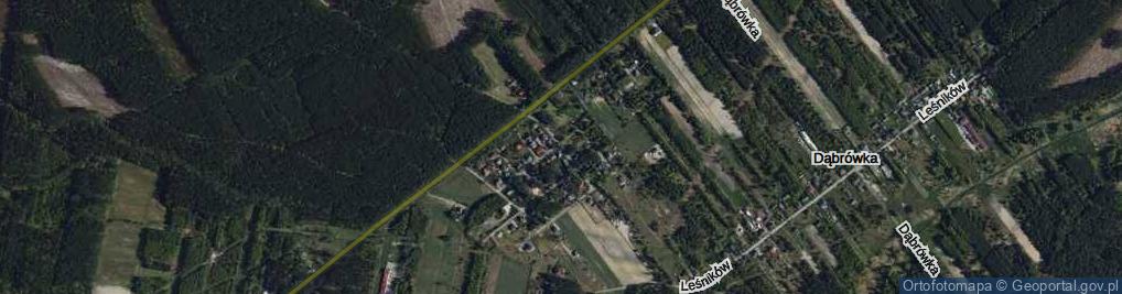 Zdjęcie satelitarne Sosnowa ul.