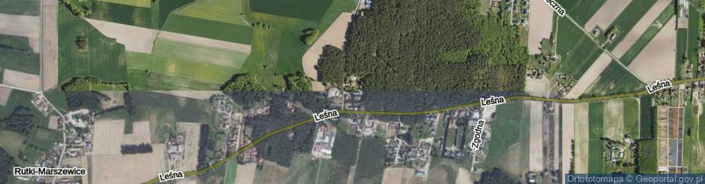 Zdjęcie satelitarne Sosnowa ul.