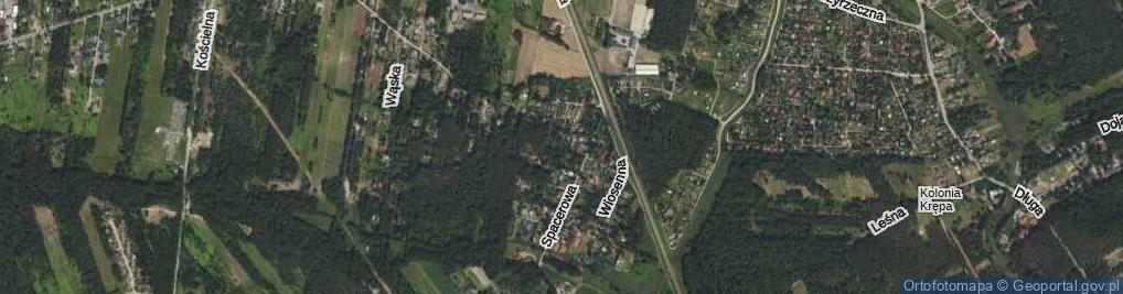 Zdjęcie satelitarne Sosnowa ul.