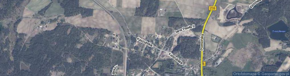 Zdjęcie satelitarne Sorki ul.