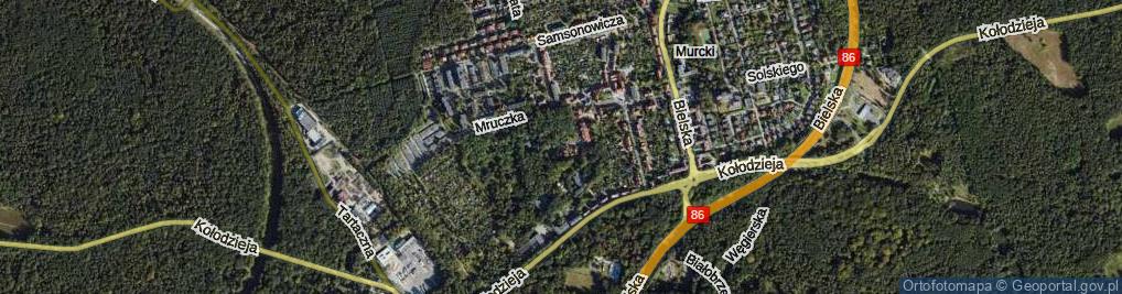 Zdjęcie satelitarne Sokołowskiego Alfreda ul.