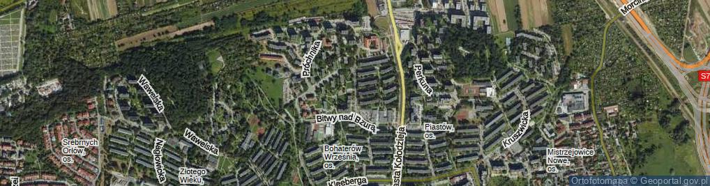 Zdjęcie satelitarne Sosnkowskiego Kazimierza, gen. ul.