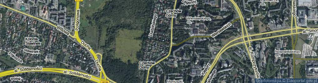 Zdjęcie satelitarne Solarza Ignacego ul.