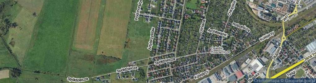 Zdjęcie satelitarne Sosabowskiego Stanisława Franciszka, gen. ul.