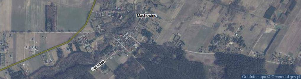 Zdjęcie satelitarne Sosnowa ul.