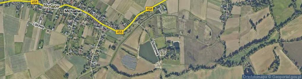 Zdjęcie satelitarne Sosnowa ul.