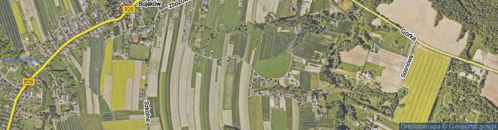 Zdjęcie satelitarne Sośnia Góra ul.