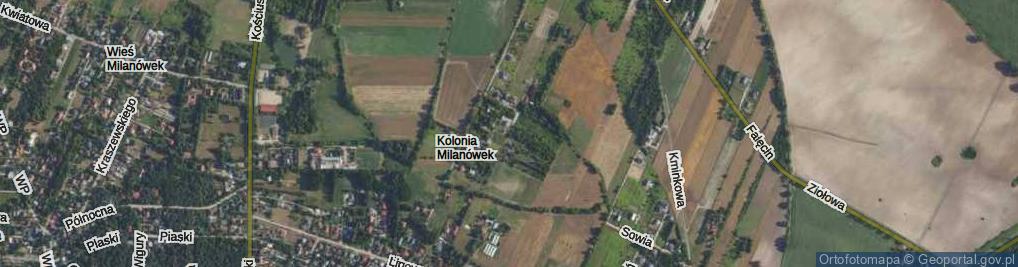 Zdjęcie satelitarne Sołecka ul.