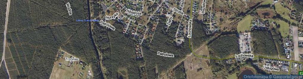 Zdjęcie satelitarne Sójcza ul.