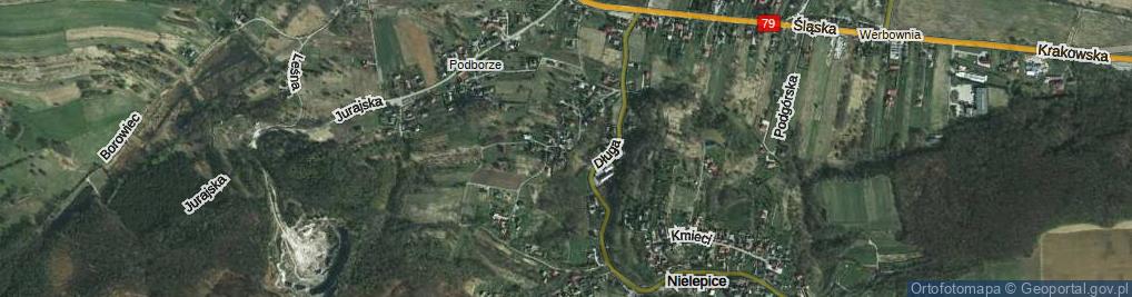 Zdjęcie satelitarne Sosnowa ul.